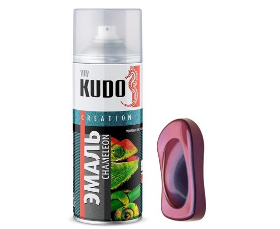 Эмаль декоративная Kudo Chameleon KU-C267-1 520 мл сливовый аромат