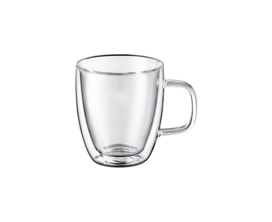 A set of mugs with double glass Mia 96855 350ml 2pcs
