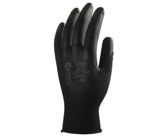 Polyester working gloves Eurotechnique 6039 S09