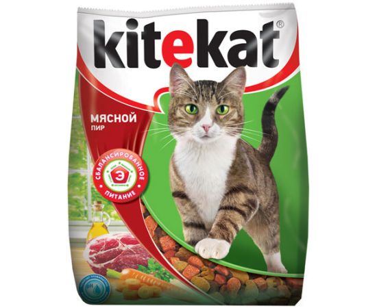 Cat food KiteKat meat feast 15 kg