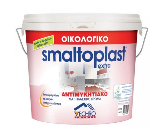 Water-based paint Vechro Smaltoplast Eco Antifungal 10 L