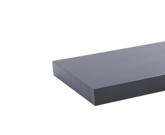 Shelf with hidden fastering grey VELANO 65091 595x235 mm