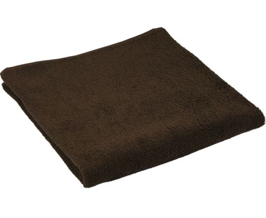Махровое полотенце RUNO 050090Т 50х90 см коричневое