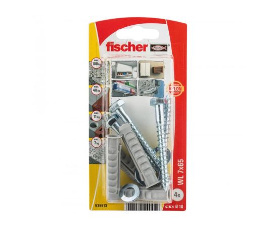 სამაგრი უნიტაზის Fischer WL7x65 K 4 ც 535513