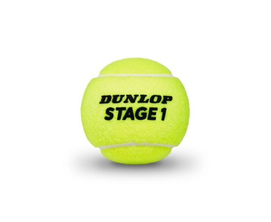 Теннисный мяч DUNLOP STAGE1 3шт желтый