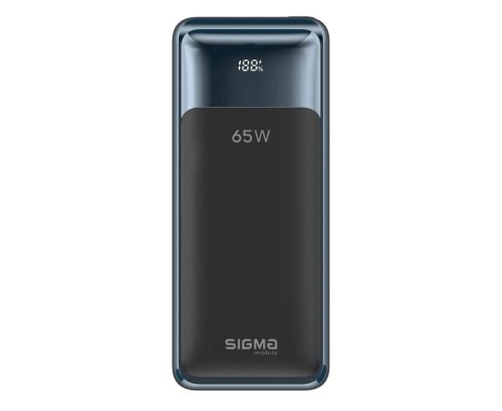 პოვერ ბანკი Sigma X-power 30000mAh 65W SI30A5QLX შავი