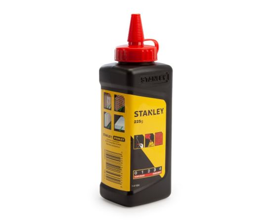 Powder chalk for marking thread Stanley 947821 red