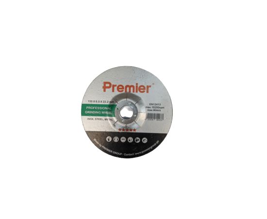Greending disc for metal  Premier   150 x 6.0 x 22 мм.