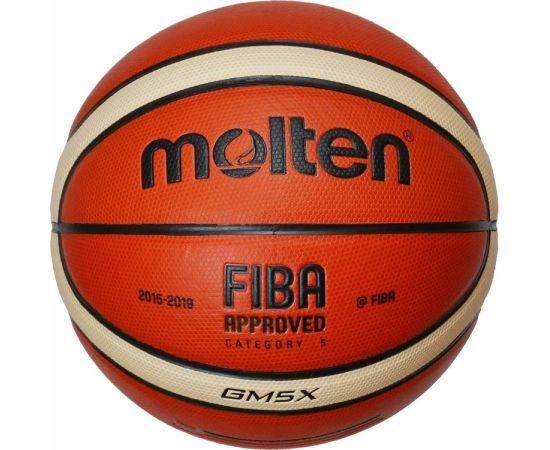Мяч баскетбольный Molten BGM5X Fiba размер 5