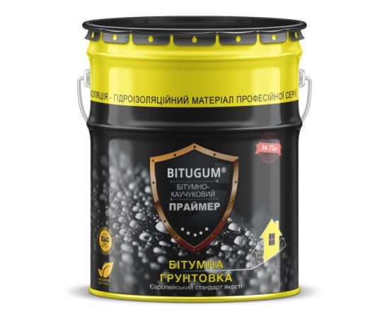 Bitumen-rubber primer BITUGUM 3 l