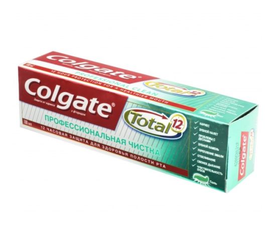 Зубная Паста COLGATE  Тотал Профессиональная Отбеливающая 100 мл.