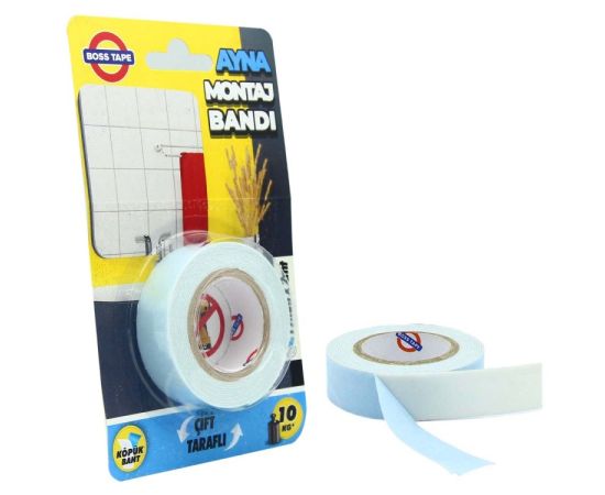 Double-sided adhesive tape for a mirror Boss Tape 19 mm 2 m