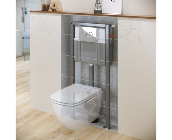 Toilet installation Cersanit Aqua Prime P 50Z