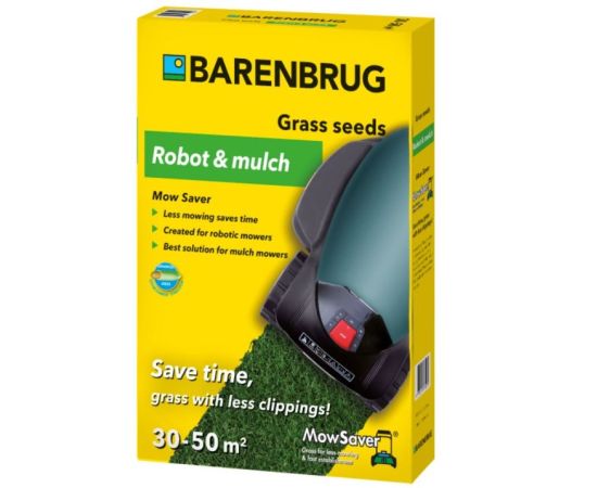 Газонная смесь Barenbrug Robot & Mulch - Mow Saver 1 кг