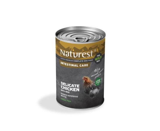 Wet food for dogs PET INTEREST NATUREST INTESTINAL CARE PURE chicken and rice 400gr