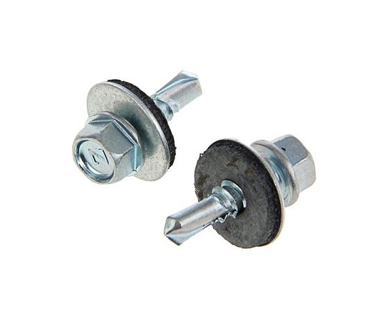 Self-tapping screw for roof with a drill Tech-Krep КР ZP 5.5x19 mm 300 pcs