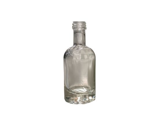 Small vodka bottle with a thick base 50 ml