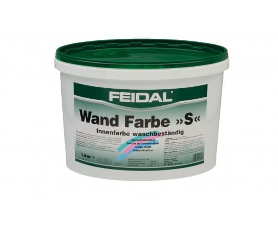 Water emulsion for interior Feidal Wandfarbe S 2.5 l