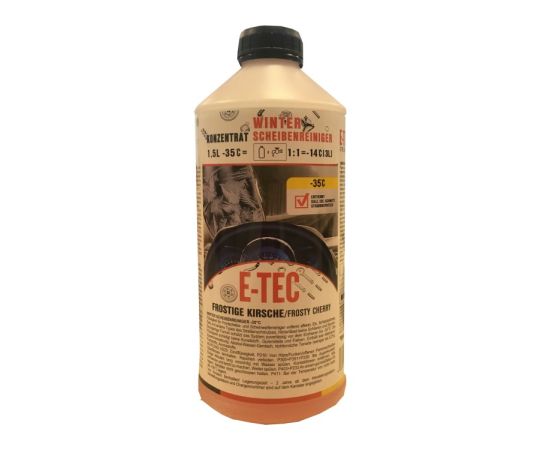 ავტომობილის მინის საწმენდი სითხე ზამთარის-35 E-TEC Frosty Cherry 1.5 ლ