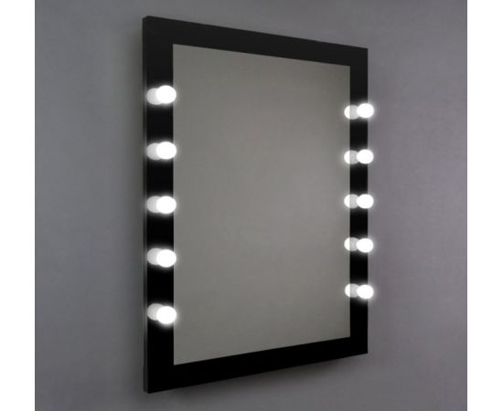მაკიაჟის სარკე Silver Mirrors Ingrid ,900x120 მმ