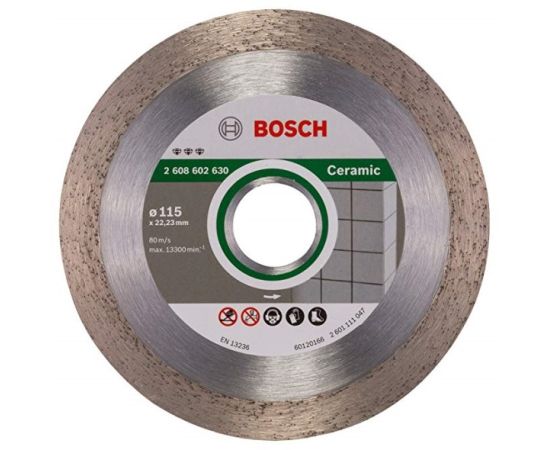 ალმასის დისკი Bosch Disc dia Best for Ceramic; 115x22.23x1.8