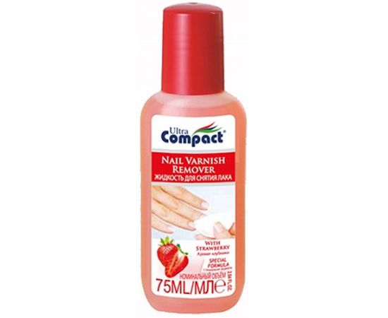Nail remover Compact strawberry 75 ml
