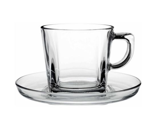 Tea set 6 cups + 6 saucers Pasabahce Baltic 995307 215 ml