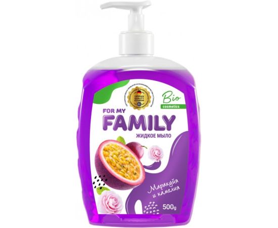 Liquid cream passion fruit and camellia Family 500 g
