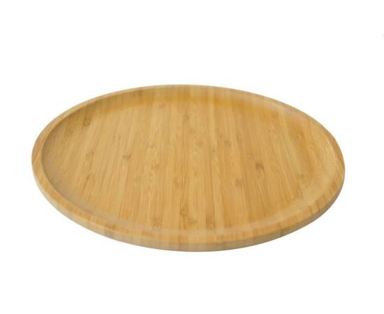 Поднос деревянный круглая.Bambum Penne 28 cm BKPE02 17767