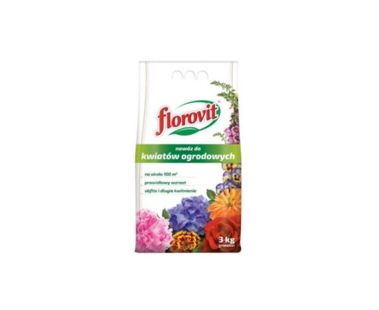 სასუქი ბაღის ყვავილის Florovit fertilizer granular for garden flowers 3 kg