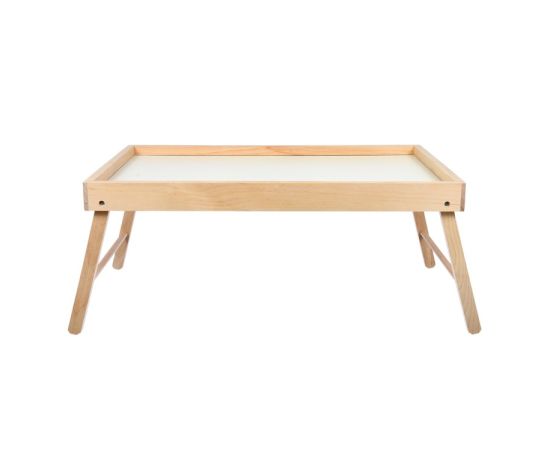 Wooden serving table with legs Marmiton 52x33x4 cm