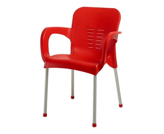 Aluminum chair KIRCICEGI Red
