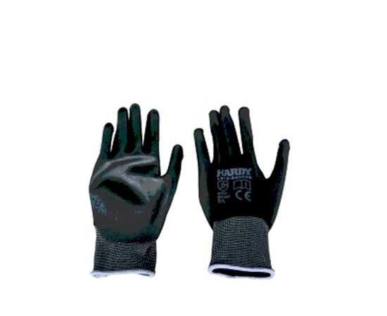 Gloves #84 XL 4141 black, Hardy  (1512-840010)