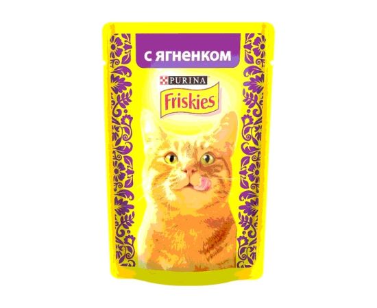 Корм для котов ягненок Friskies 85 г