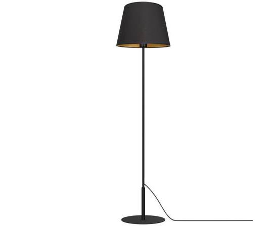 Floor lamp LUMINEX 1 Arden E27 1x MAX 60W black gold 3504