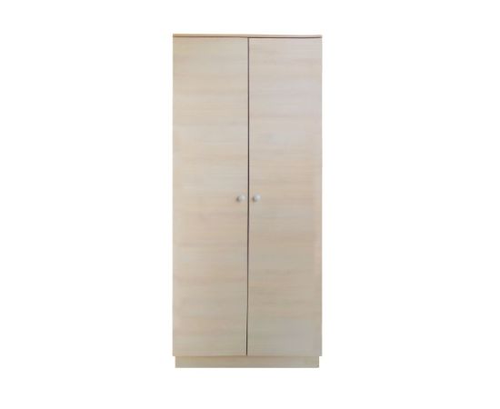 Wardrobe two-door MIZAN 0.80 m oak shimono light