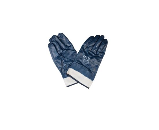 Gloves nitrile full coverage blue M2M 300/114 S10