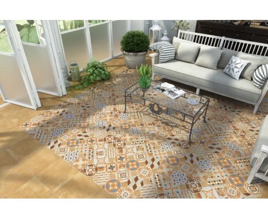Floor tile Halcon Ceramicas Gibraltar Teja 34x34
