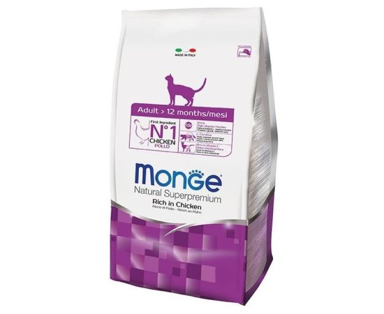 Dry food for adult cats chicken meat Monge 10 kg