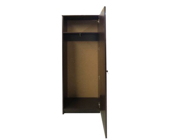 Шкаф для одежды однодверный MIZAN 0.55 м венге тёмный