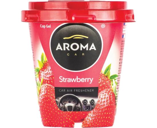 არომატიზატორი Aroma Car CUP GEL  Strawberry  130g