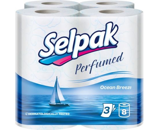 Бумага туалетная Selpak с ароматом 8 шт.