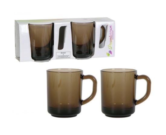 Set of cups for tea Pasabahce BRONZE 2 pc