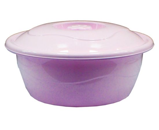 Plastic bowl with lid Zambak Plastik 21l