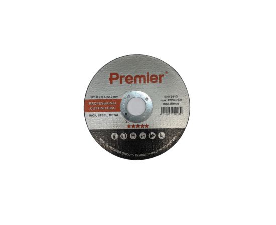 Cutting disc for metal   Premier 125 x 2.0 x 22 мм.