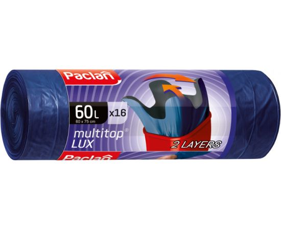 ნაგვის პარკი Paclan Multi-Top Lux 60 ლ 16 ც