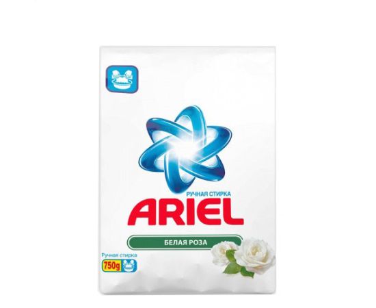 Washing powder for hand washing Ariel white Rose 750 g
