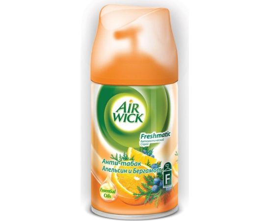 Replaceable aerosol can Air Wick Freshmatic anti-tobacco orange and bergamot 250 ml