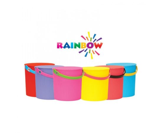 Round bucket Parex Rainbow