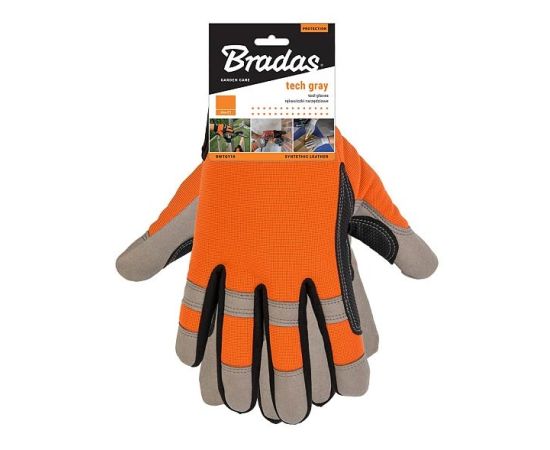 Work gloves BRADAS TECH GREY RWTGY10